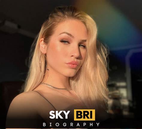 Sky Bri is a 24-year-old American model, social media influencer, and creator of adult content. She was born on February 21, 1999, in Lancaster, Pennsylvania, and is of Caucasian descent. Sky Bri started her career on Instagram, where she quickly gained over 1 million followers before working at Target Retail Company. 